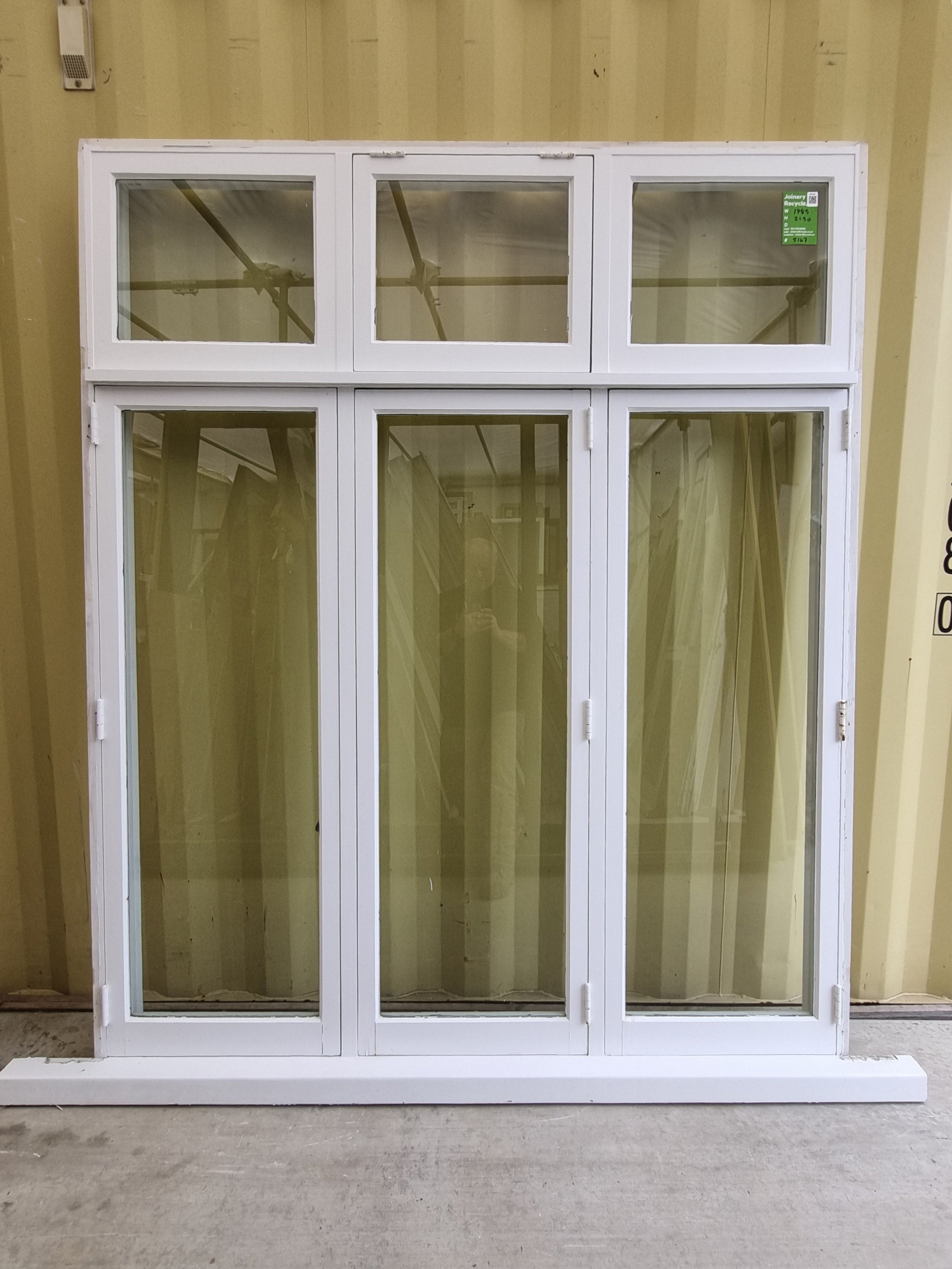 Large Casement Window with Top Lights 1785 W x 2150 H [#5167] Joinery Recycle