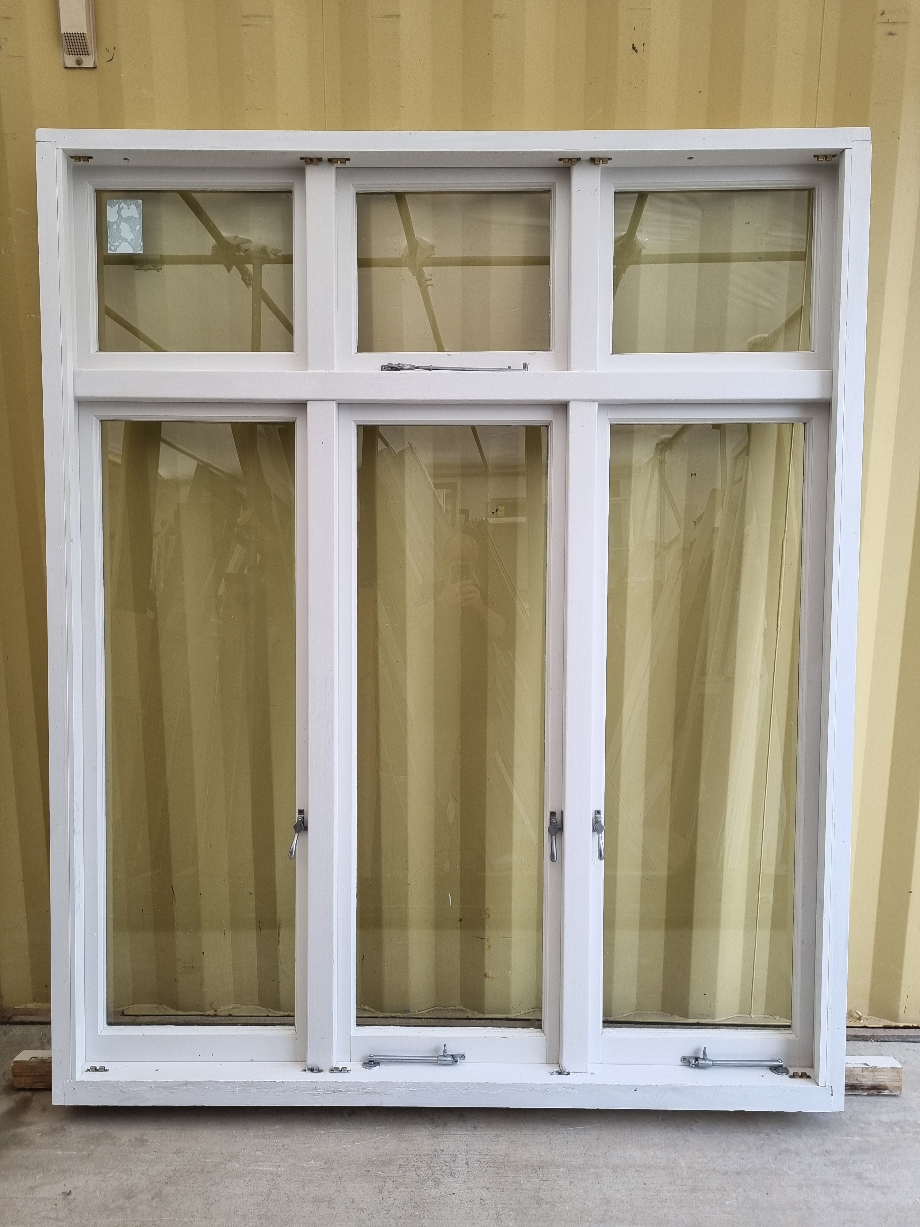 Large Casement Window with Top Lights 1785 W x 2150 H [#5167] Joinery Recycle
