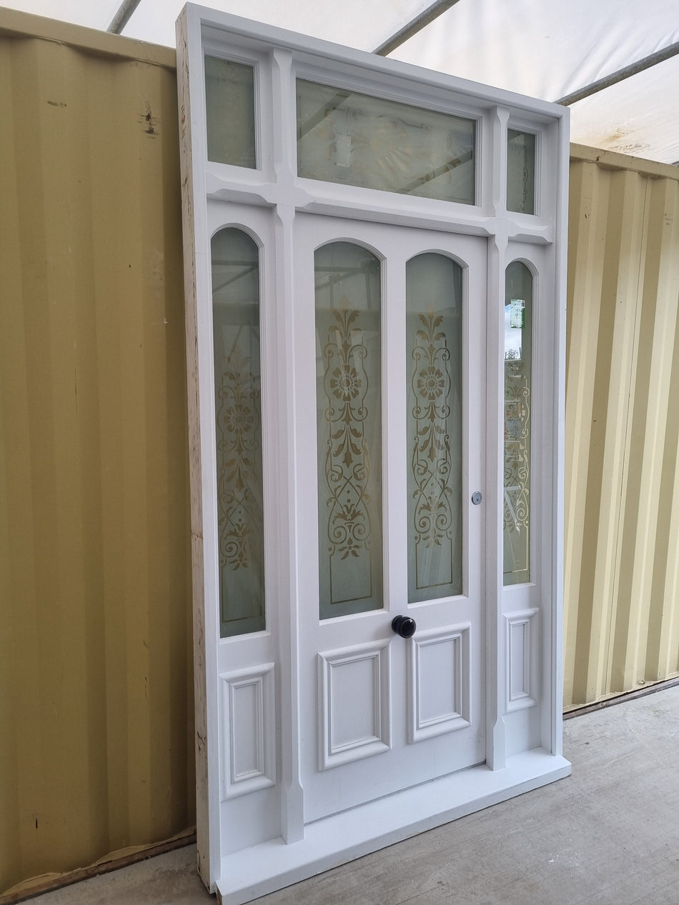ELEGANT VILLA ENTRANCE DOOR   1590 W x  2750 H [#5164 SF] Joinery Recycle