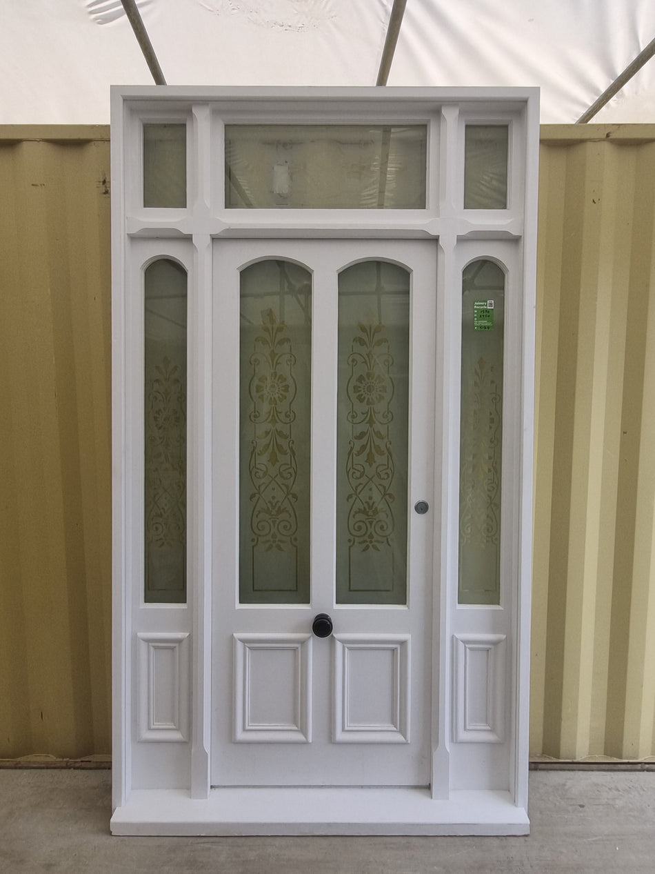 ELEGANT VILLA ENTRANCE DOOR   1590 W x  2750 H [#5164 SF] Joinery Recycle