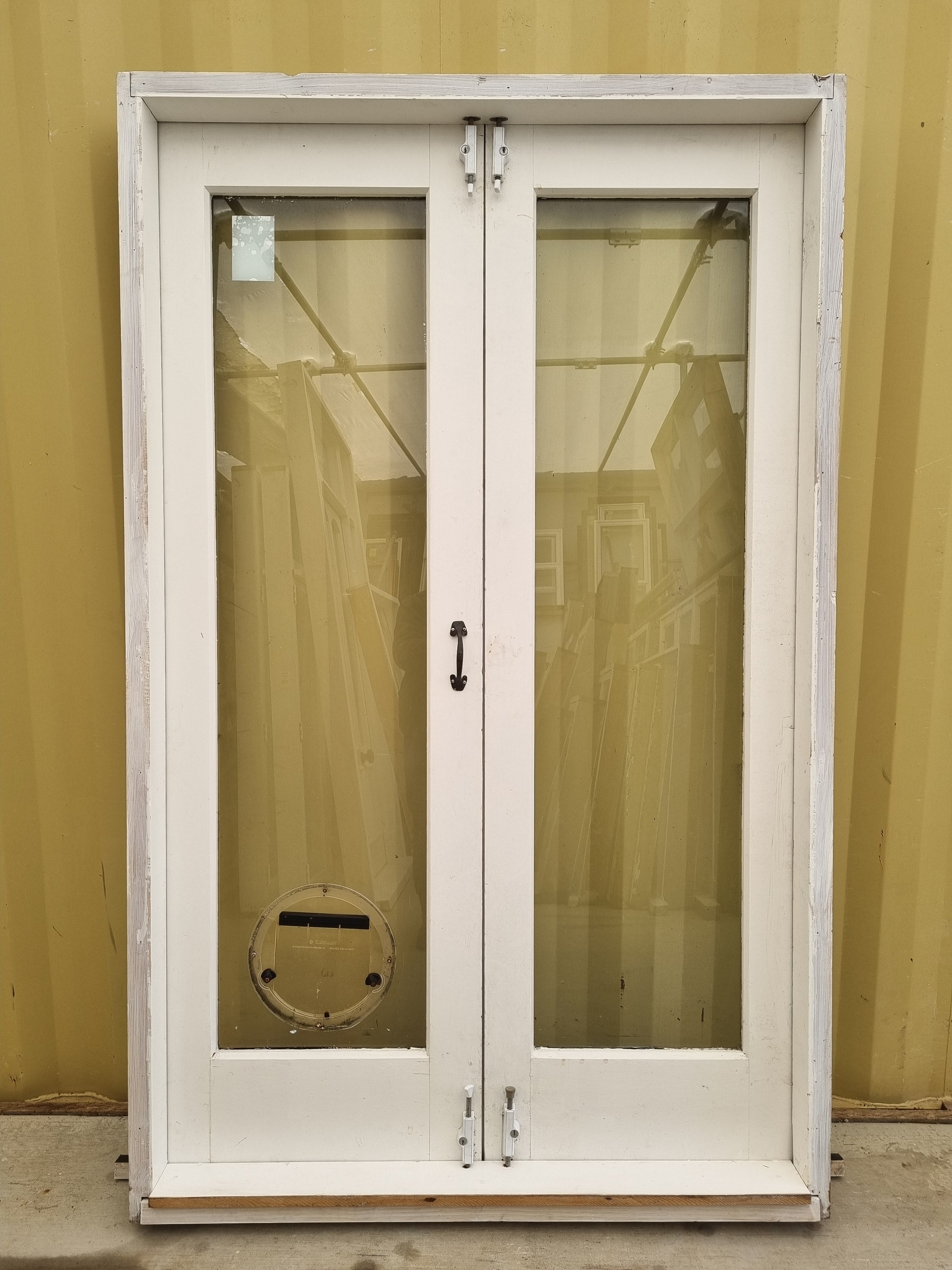 CEDAR WOOD  French Doors 1260 W  x 2010 H [#5176 SF] Joinery Recycle