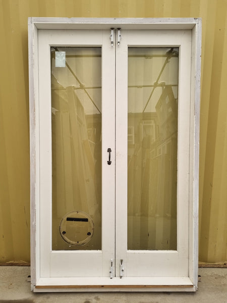 CEDAR WOOD  French Doors 1260 W  x 2010 H [#5176 SF] Joinery Recycle