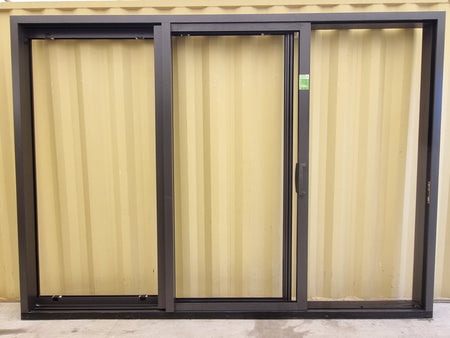 UNGLAZED STACKER Ranch Slider Ironsand 3380 W x 2430 H [#5182 SF] Joinery Recycle
