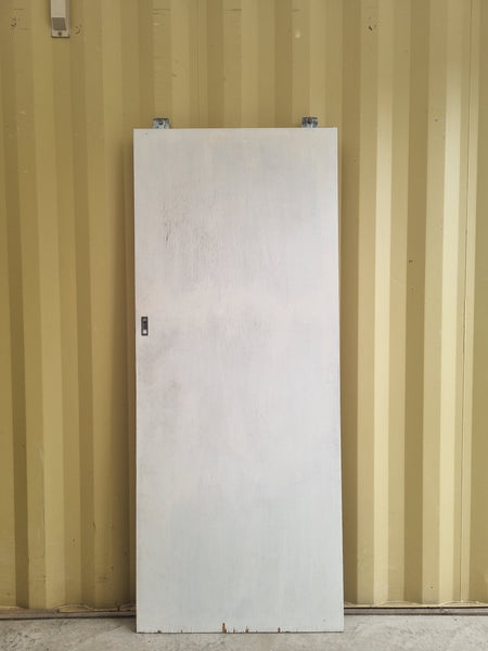 Internal Sliding Door - RIMU Veneer -  810 W  x  1980 H [#5191 SF] Joinery Recycle