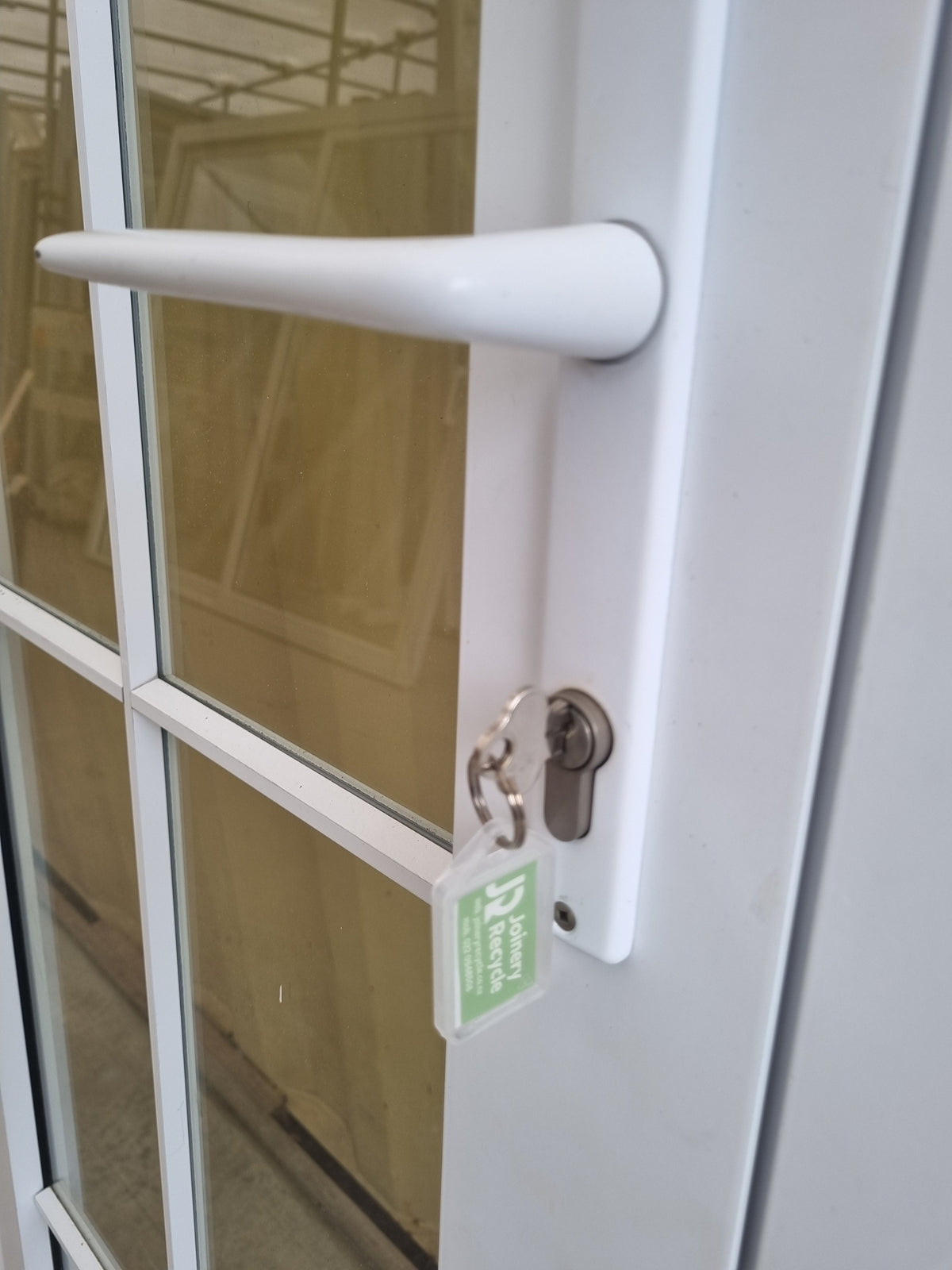 Aluminium French Door with Opening Side Lights  2490  W x 2180 H [#5195 SF] Joinery Recycle