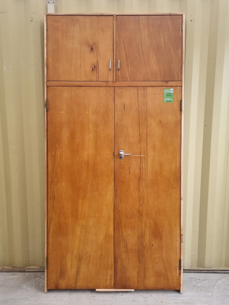 Wardrobe Doors - RIMU Veneer - 1210 W  x 2420 H [#5199 SF] Joinery Recycle