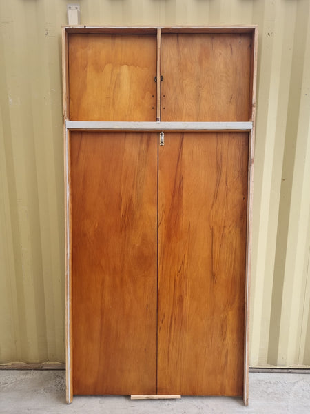 Wardrobe Doors - RIMU Veneer - 1210 W  x 2420 H [#5199 SF] Joinery Recycle