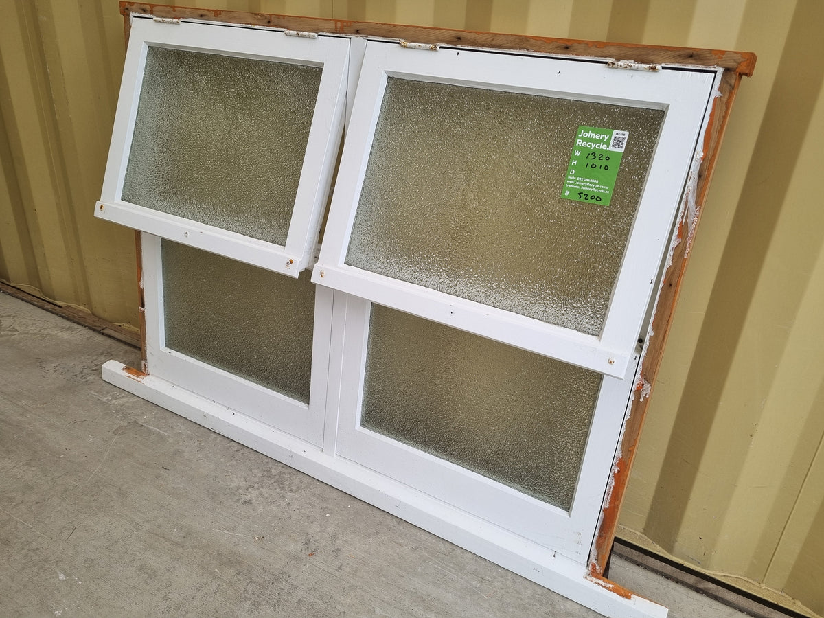 Wooden Window 1320 W x  1010 H [#5200 SF] Joinery Recycle