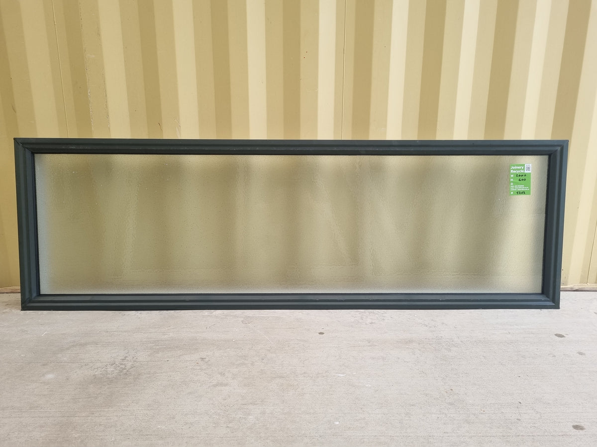 Aluminium Window Green2000 W  x 600 H [#5202 SF] Joinery Recycle
