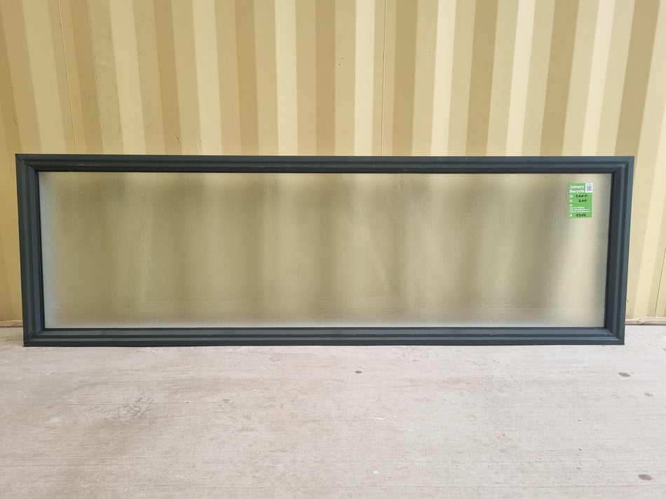 Aluminium Window Green2000 W  x 600 H [#5202 SF] Joinery Recycle