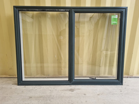 A green window