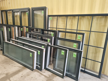 HOUSE LOT DARK GREEN ALUMINIUM JOINERY [#BLK0057] Joinery Recycle