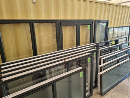 HOUSE LOT DARK GREEN ALUMINIUM JOINERY [#BLK0057] Joinery Recycle