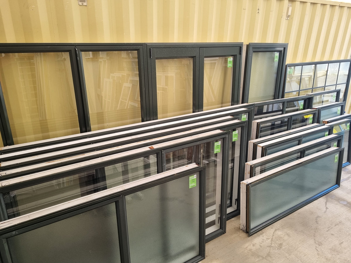 HOUSE LOT DARK GREEN ALUMINIUM JOINERY [#BLK0057] Joinery Recycle