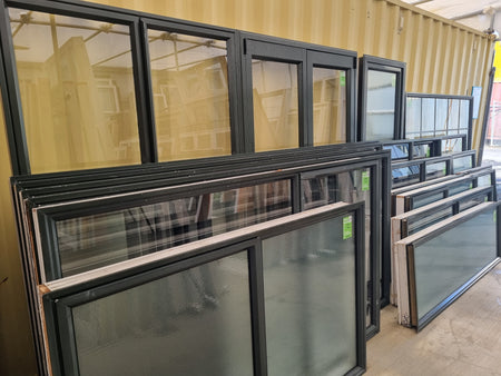 HOUSE LOT DARK GREEN ALUMINIUM JOINERY [#BLK0057] Joinery Recycle