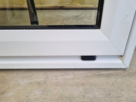 DOUBLE GLAZED Aluminium Window White  1960 W  x  1300 H  [#5224 SF] Joinery Recycle