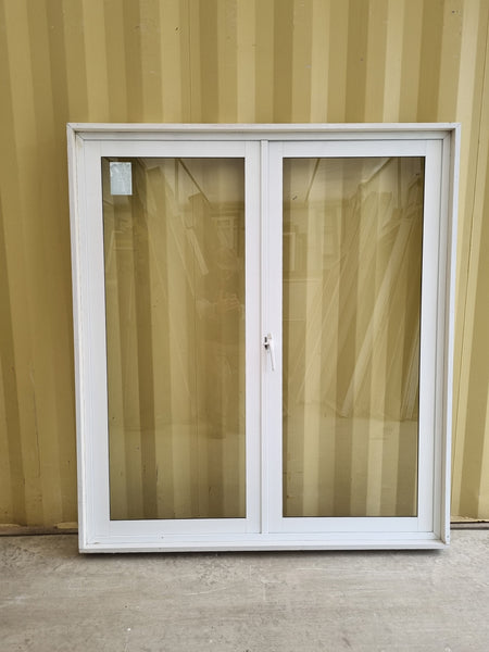 Aluminium Window White  1420 W  x 1600  H  [#5228 SF] interior side - Joinery Recycle