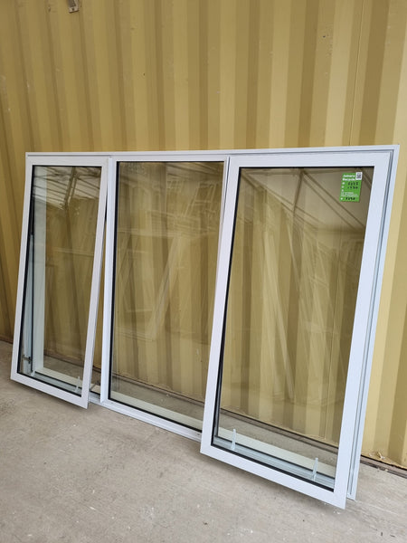 Aluminium Window White 2225 W  x  1530 H  [#5230 SF] Joinery Recycle