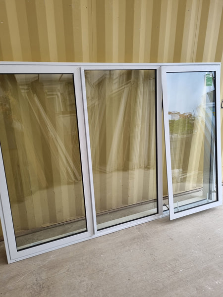 Aluminium Window White 2225 W  x  1530 H  [#5230 SF] Joinery Recycle