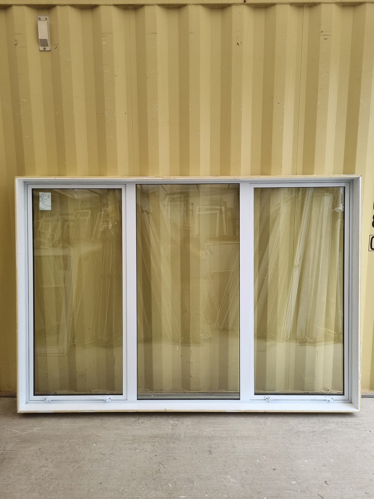Aluminium Window White 2225 W  x  1530 H  [#5230 SF] Joinery Recycle