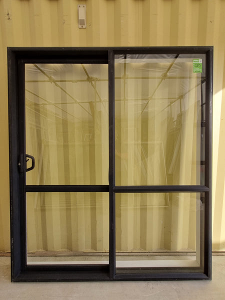 RANCH SLIDER Black  1750 W x 2030 H [#5235 SF] Exterior side - Joinery Recycle