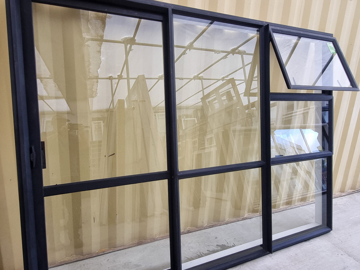 RANCH SLIDER Black 2700 W x 2000 H [#5236 SF] Joinery Recycle