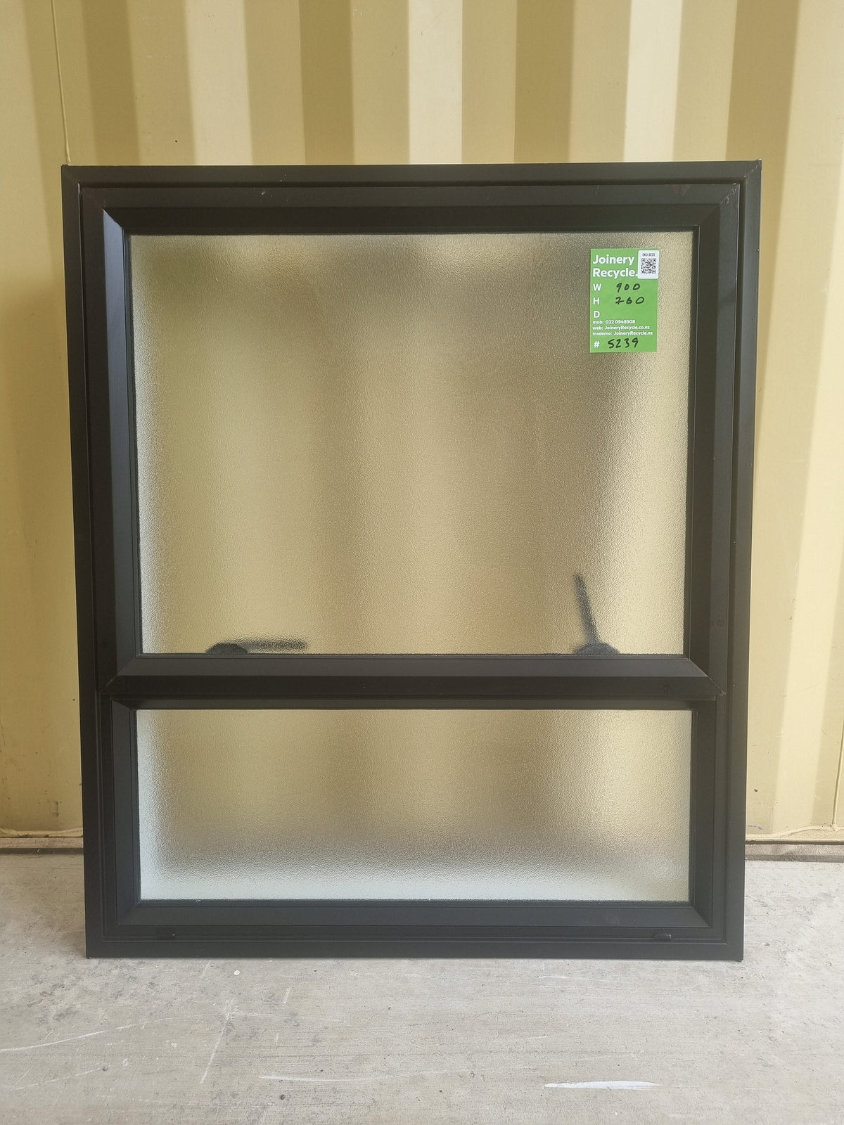 HOUSE LOT ALUMINIUM JOINERY BLACK [#BLK0058] Joinery Recycle