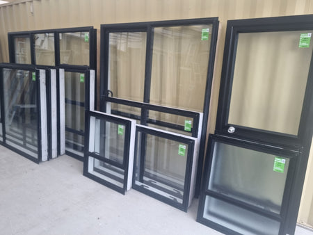HOUSE LOT ALUMINIUM JOINERY BLACK [#BLK0058] Joinery Recycle