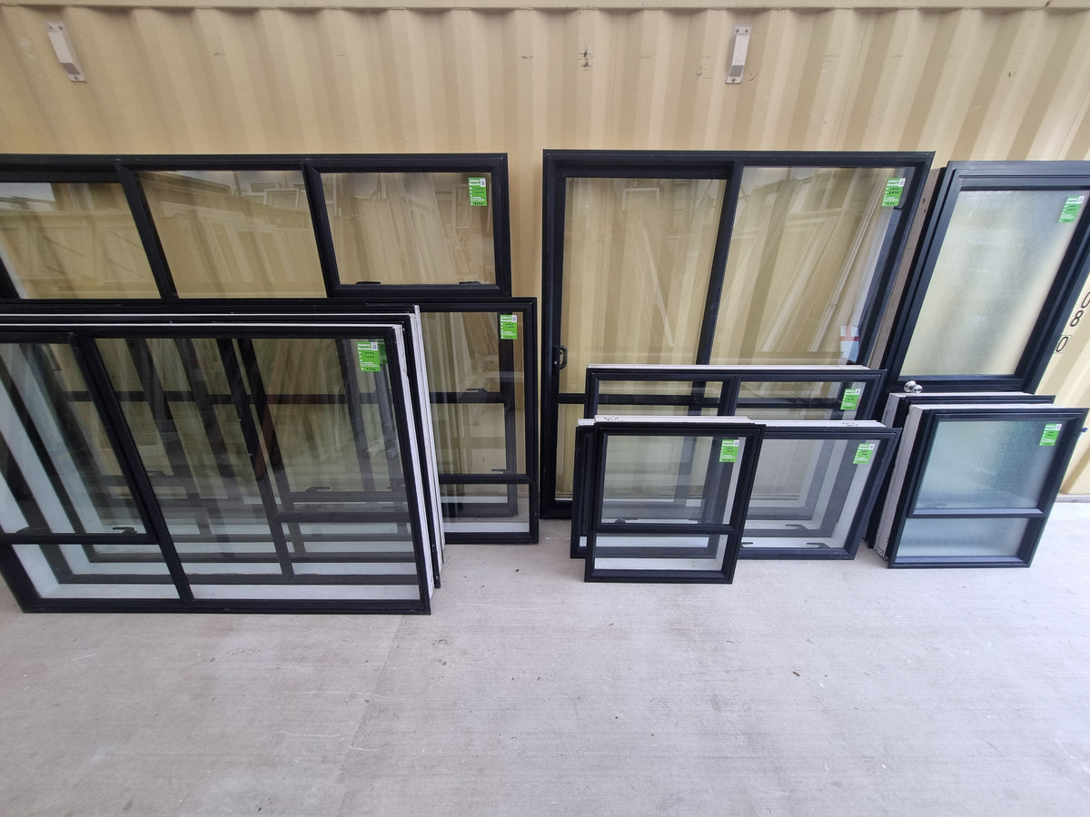 HOUSE LOT ALUMINIUM JOINERY BLACK [#BLK0058] Joinery Recycle
