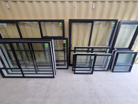 HOUSE LOT ALUMINIUM JOINERY BLACK [#BLK0058] Joinery Recycle