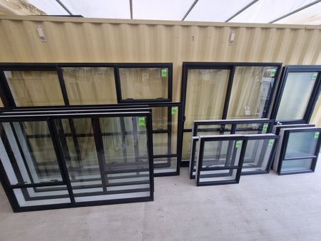 HOUSE LOT ALUMINIUM JOINERY BLACK [#BLK0058] Joinery Recycle
