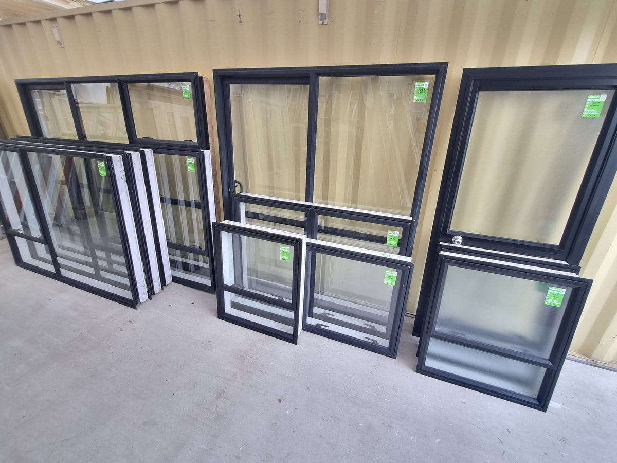 HOUSE LOT ALUMINIUM JOINERY BLACK [#BLK0058] Joinery Recycle