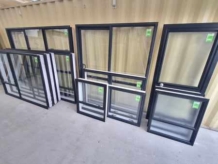 HOUSE LOT ALUMINIUM JOINERY BLACK [#BLK0058] Joinery Recycle