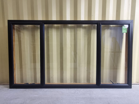 Aluminium Window Brown 2200 W  x 1200 H [#5257 SF] Exterior side - Joinery Recycle