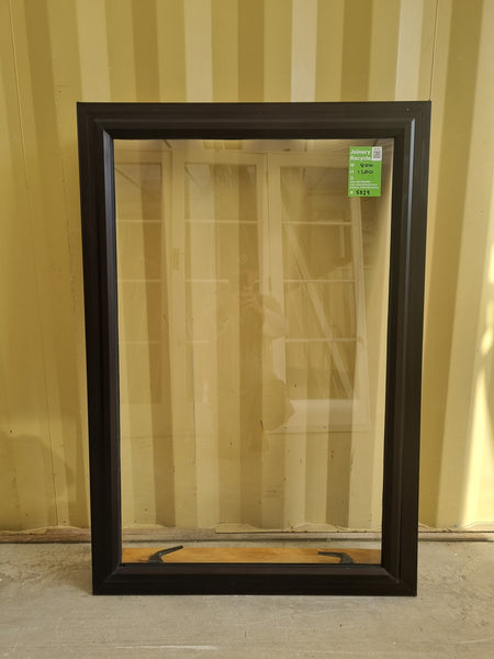 Aluminium Window Brown 800 W  x 1200 H [#5259 SF]Exterior side -  Joinery Recycle