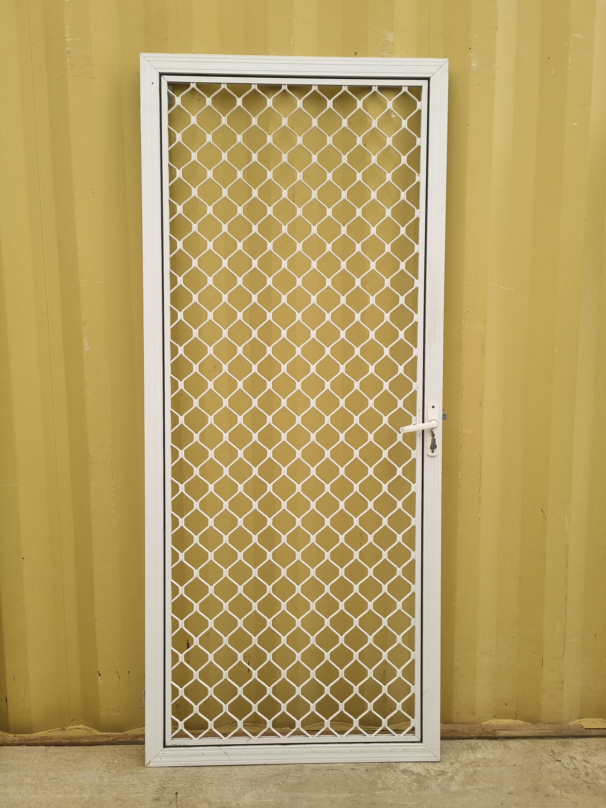 SECURITY SCREEN DOOR   850 W x 1990 H [#5263 SF] Interior side -  Joinery Recycle