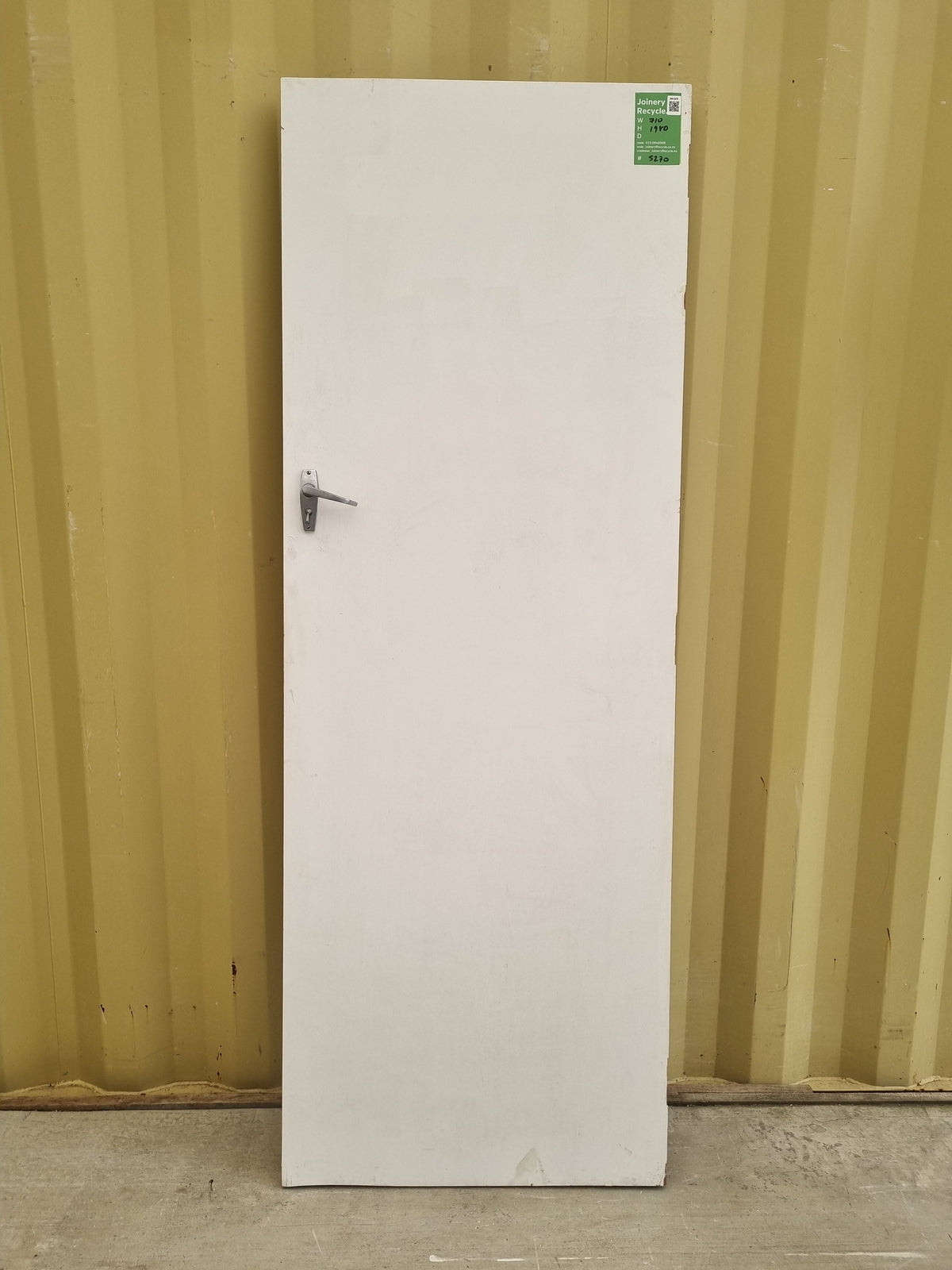Internal Hollow Core Door    710 W  x 1980 H  [#5270 SF] Joinery Recycle