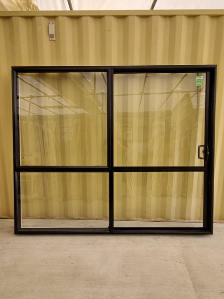 RANCH SLIDER Black 2400 W x 2000 H [#5272 SF] Joinery Recycle