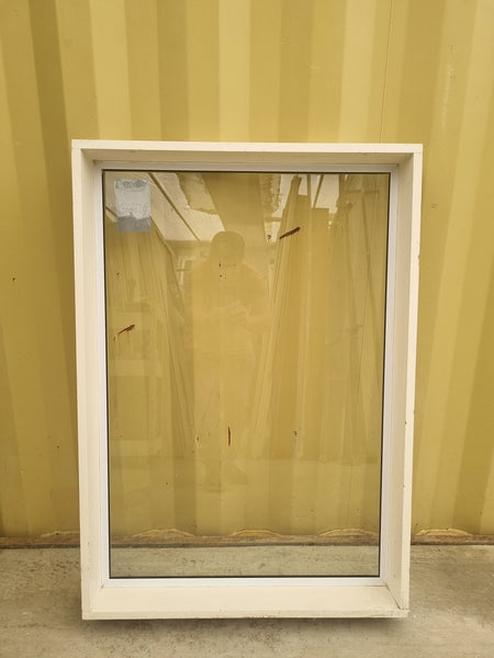 Aluminium Window White  730 W  x  1040 H  [#5279 SF] Joinery Recycle