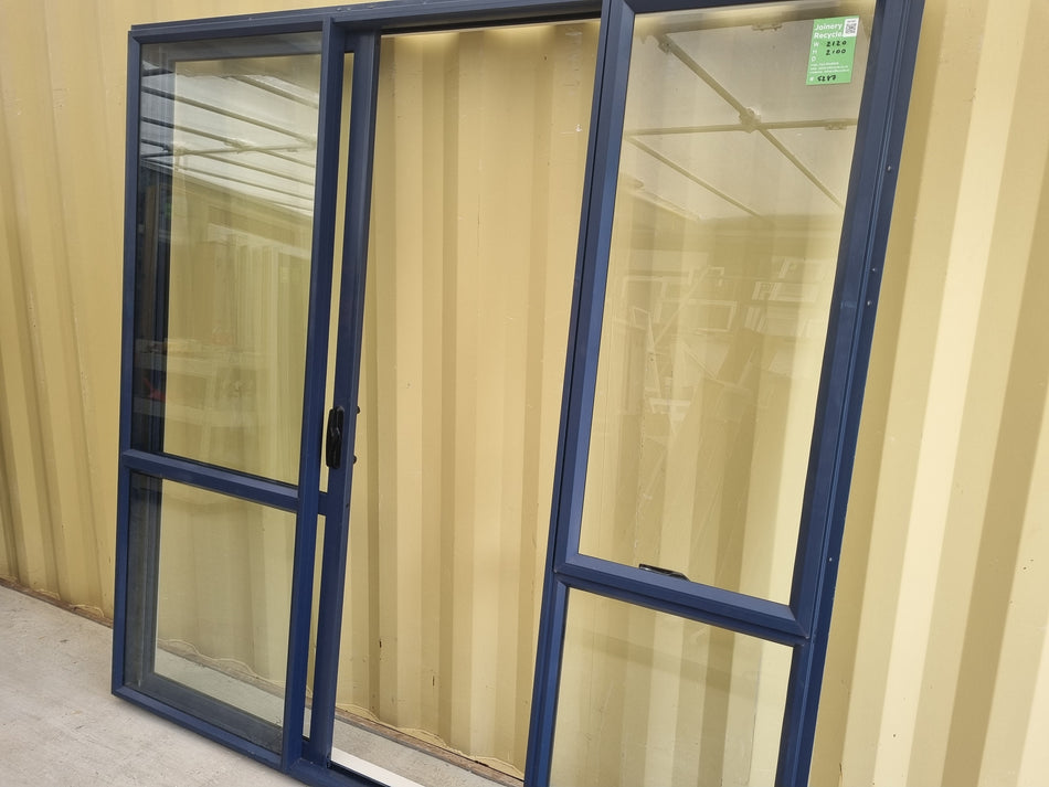 RANCH SLIDER Denim Blue  2120 W x 2100 H [#5287 SF] Joinery Recycle