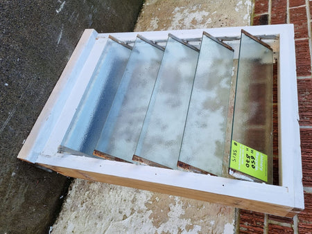1960s Bungalow Louvre Window 650 W x 870 H  [#3815] Joinery Recycle