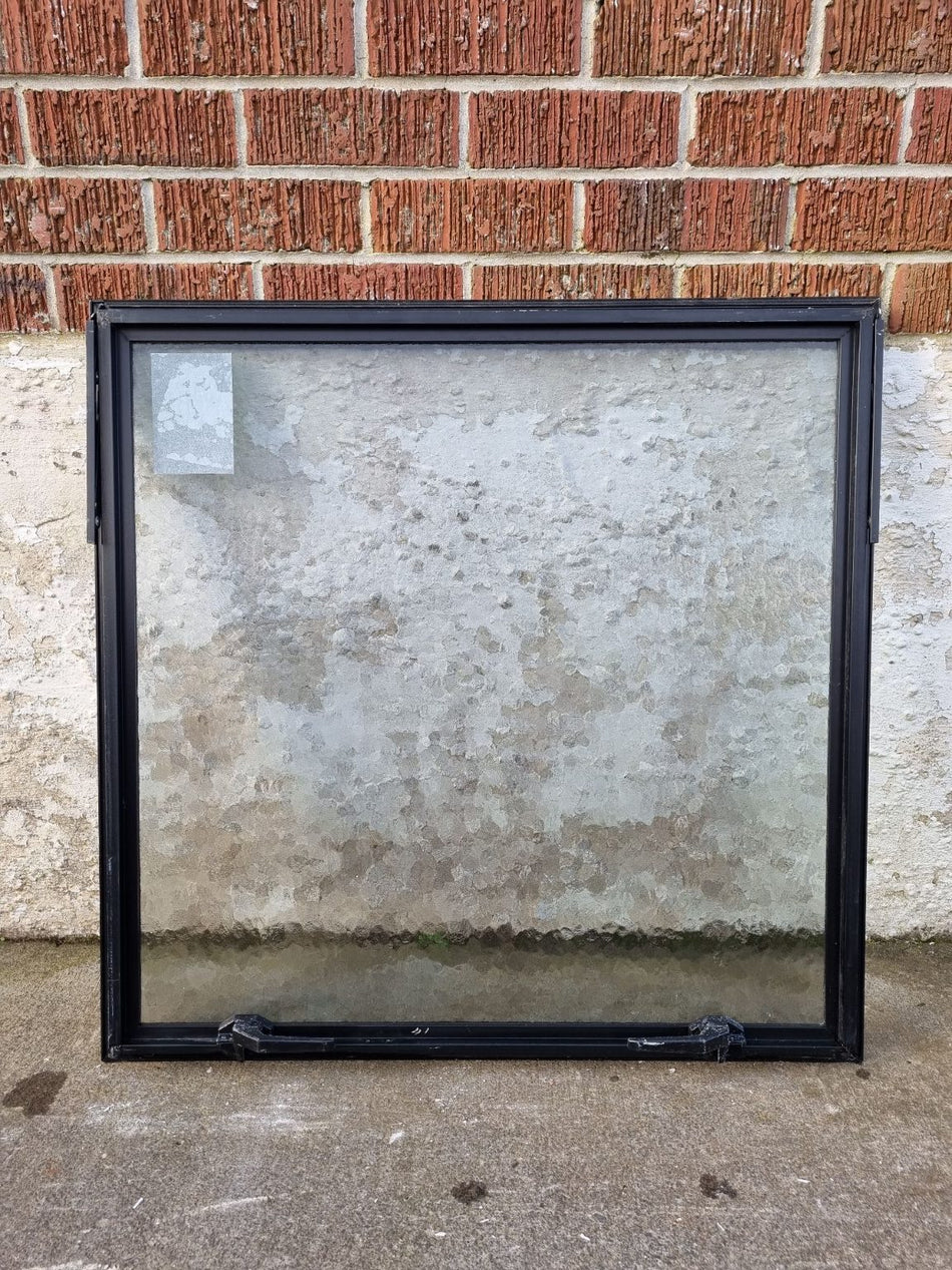 Black Aluminium Window 790 W x 790 H [#3861] Joinery Recycle