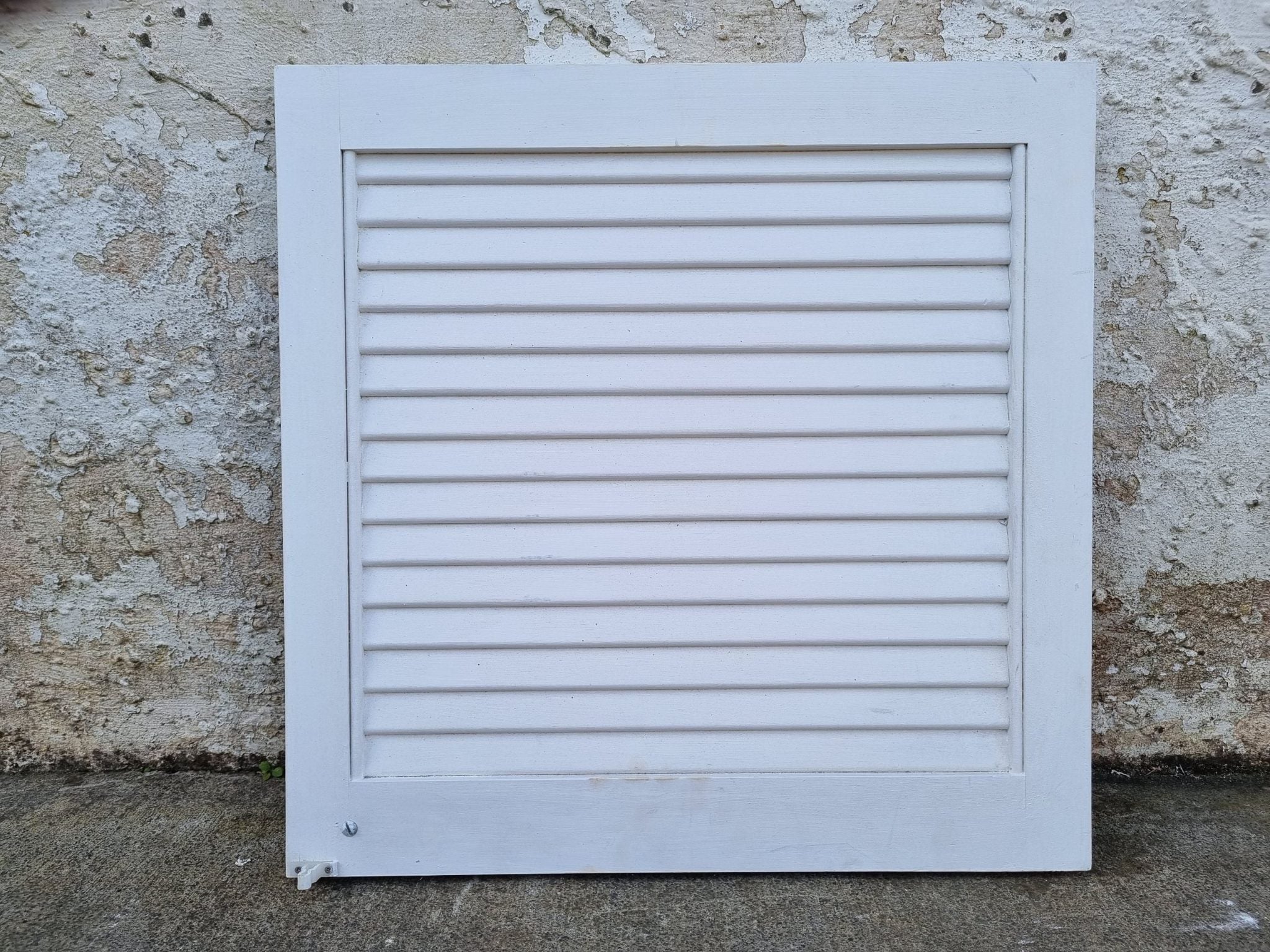 Wooden Louvre Cupboard Doors 540 W x 540 H [#3900] Joinery Recycle
