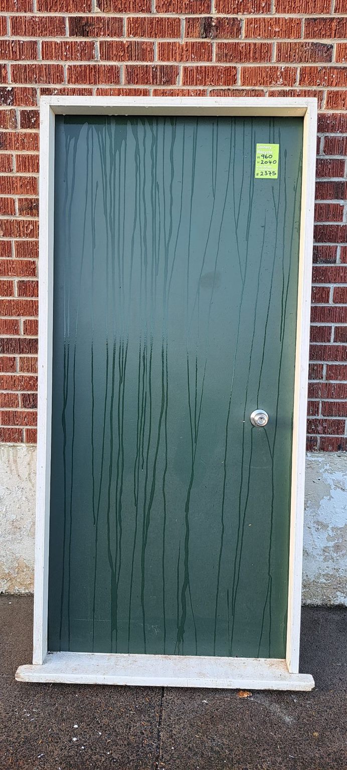 Wooden Single Door 960 W x 2040 H [#2375]