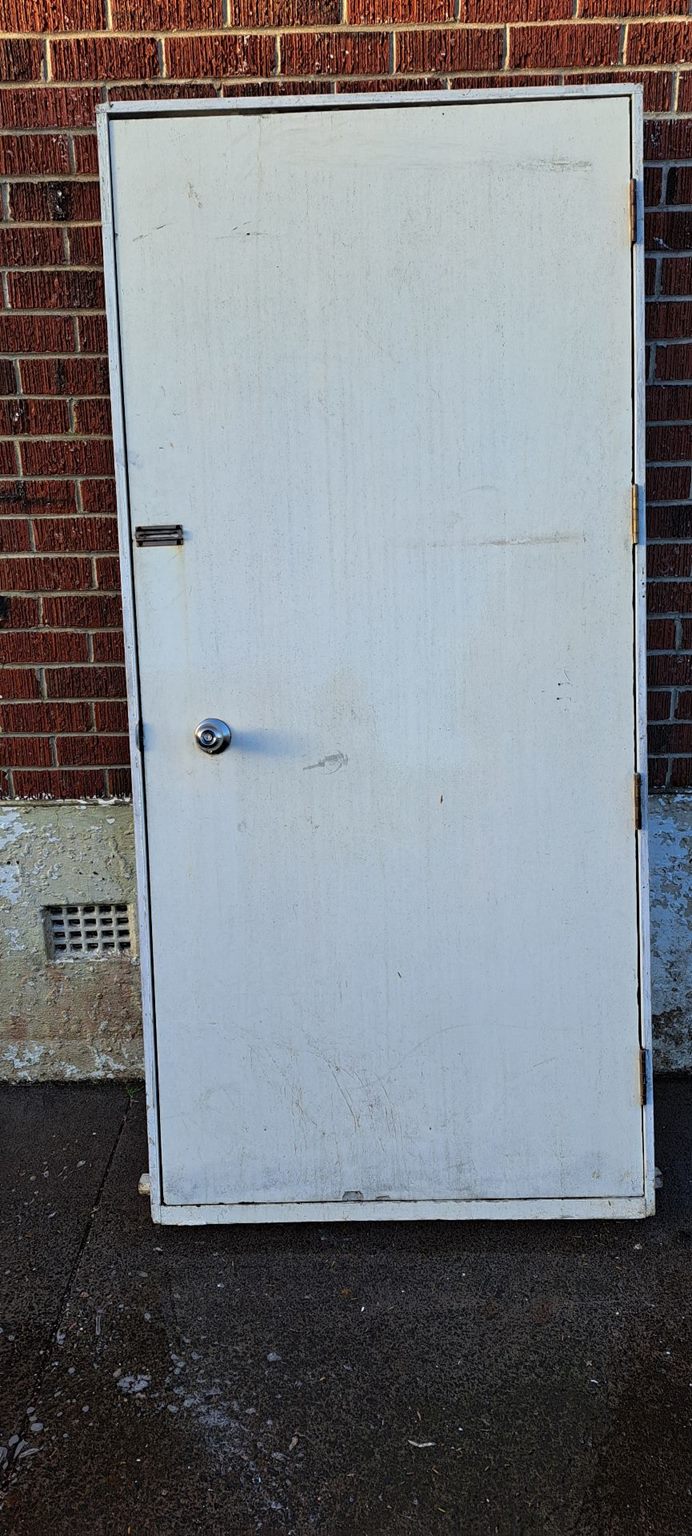 Wooden Single Door 960 W x 2040 H [#2375]