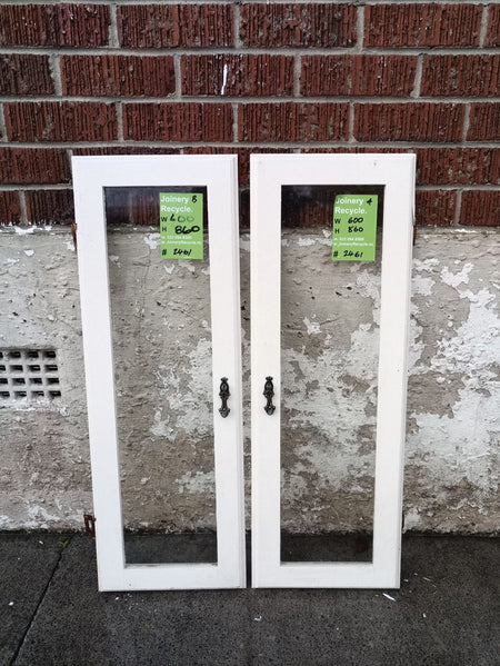 Pair Cabinet Doors 600 x 860  [#2461] Joinery Recycle