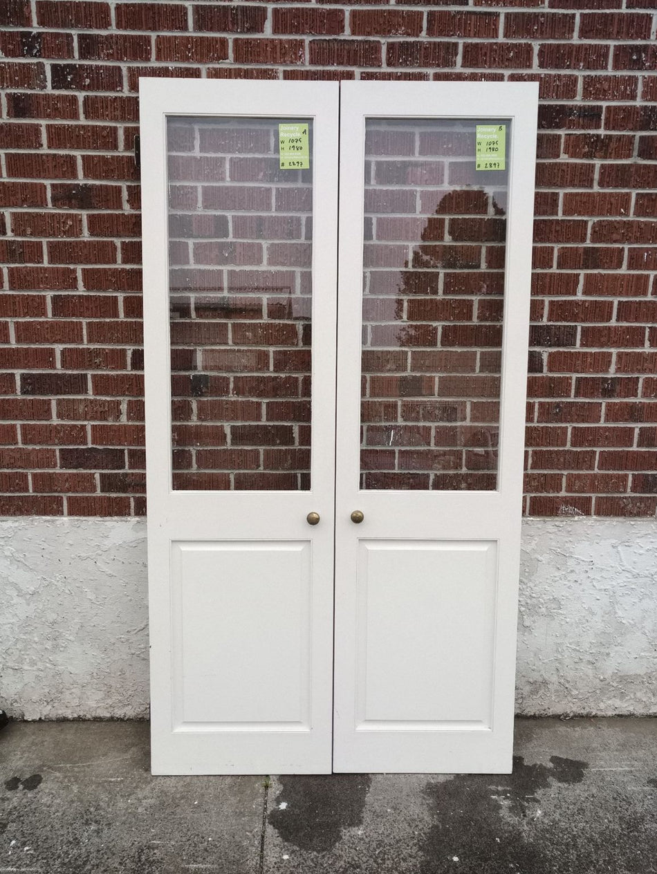 VILLA Style Internal French Doors 1075 W x 1980 H [#2897] Joinery Recycle