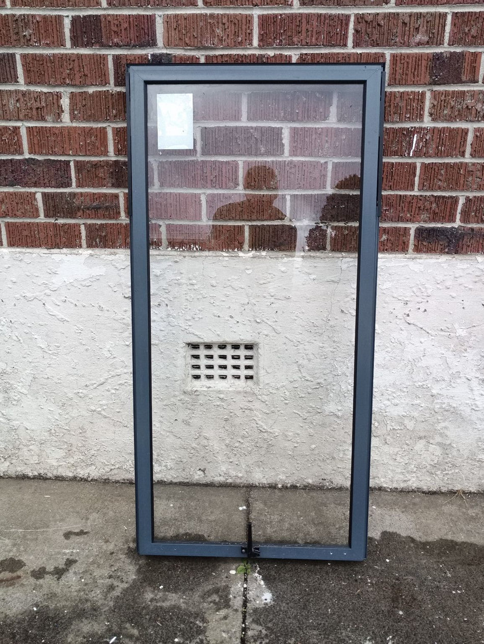 Aluminium Window Sash Blue 580 W x 1180 H [#2907] Joinery Recycle