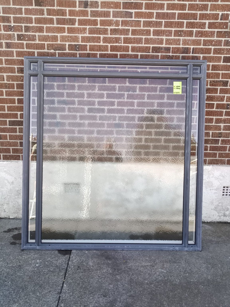 Aluminium FEATURE Window 1700 x 1800   [#3223] Joinery Recycle