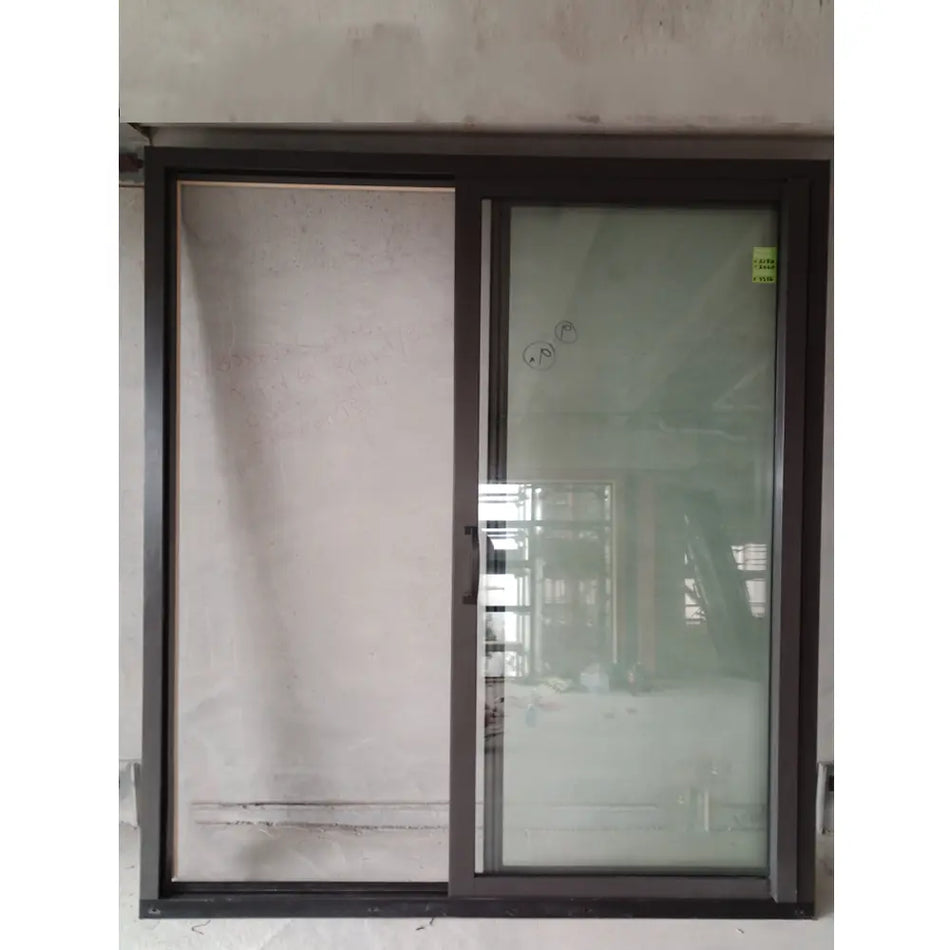 NEAR NEW - Double Glazed - Ranch Slider Ironsand 2180 W x 2460 H [#3356 SF] Joinery Recycle
